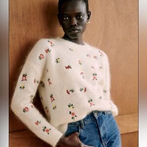 Sezane clement jumper sweater